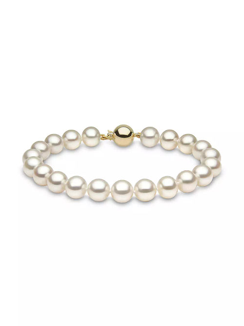 14K Gold & Freshwater Pearl...