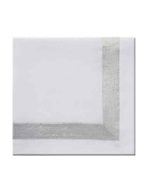 Shimmer Border Linen Napkin...