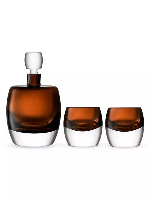 Whisky Club 3-Piece Decanter...