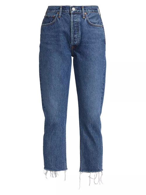 Riley High Rise Cropped Jeans