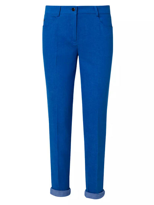 Magda Pleated Denim Pants