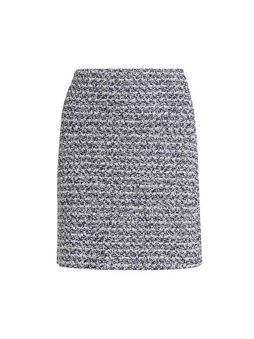 Textured Tweed Knit Skirt