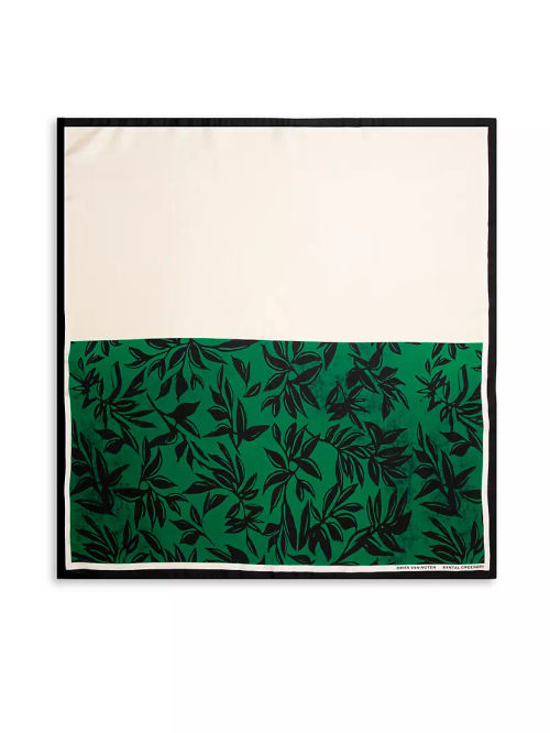 Santal Greenery Silk Foulard...