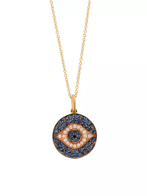 Evil Eye Little Dawn 18K Rose...