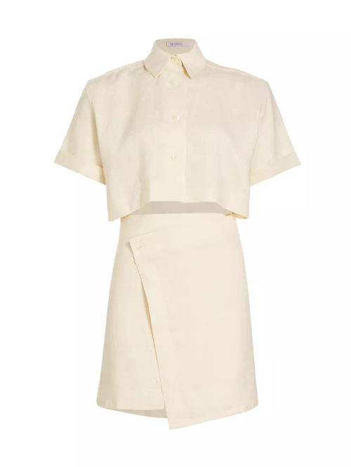 Melanie Linen Cut-Out...