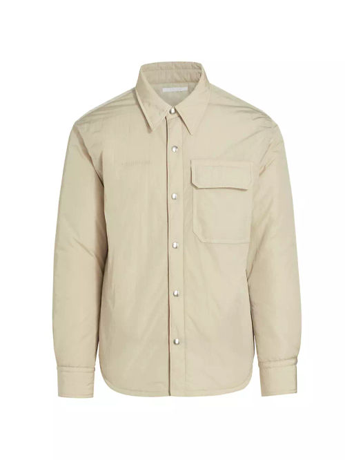 Point Collar Padded Shirt