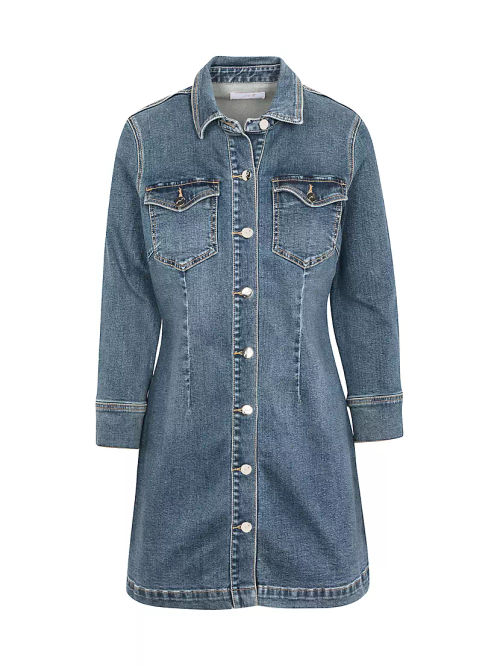 Le Disco Denim Minidress