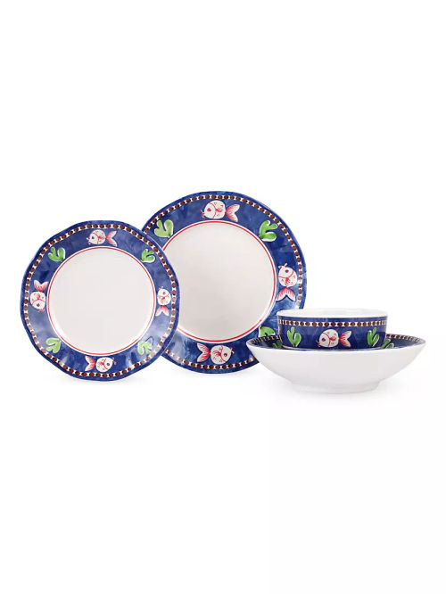 Melamine Campagna 4-Piece...