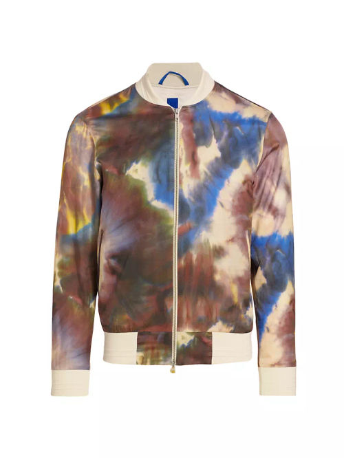 Charles Silk Bomber Jacket