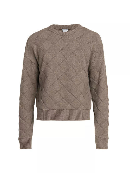 Intrecciato Wool Sweater