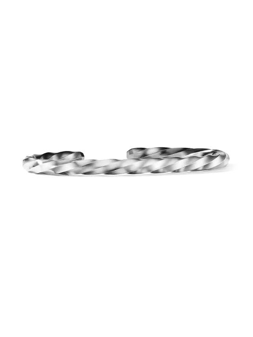 Cable Edge Cuff Sterling...