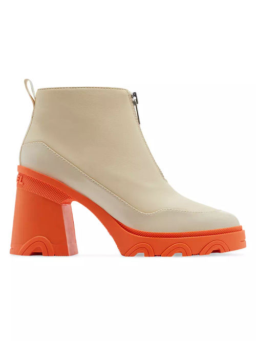 Brexa Block-Heel Zip Booties