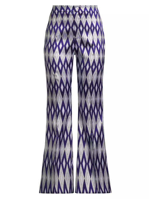 Kelly Geometric Jacquard Pants | £185.69 | Mirror Online