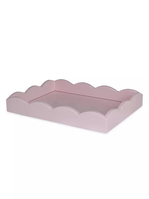 Scalloped Lacquer Tray