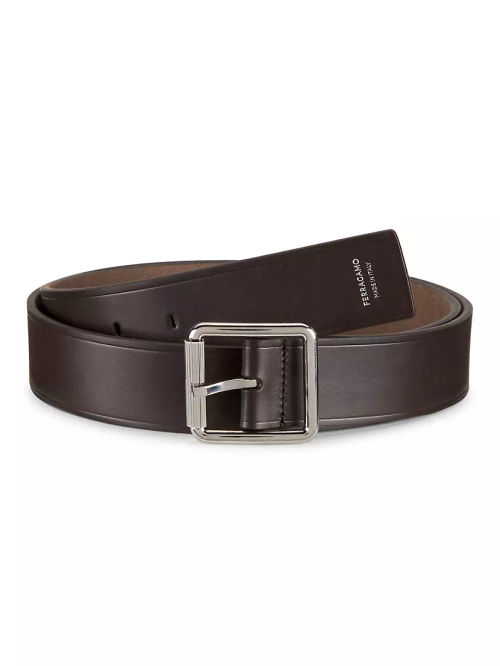 Adjustable Leather Belt