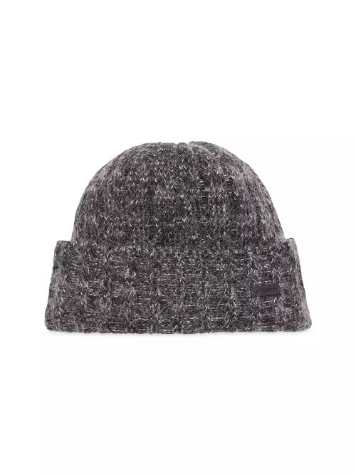 Cuffed Beanie In Wool And...