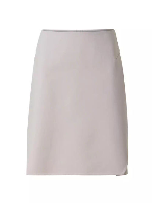 Cotton-Silk Surplice Skirt