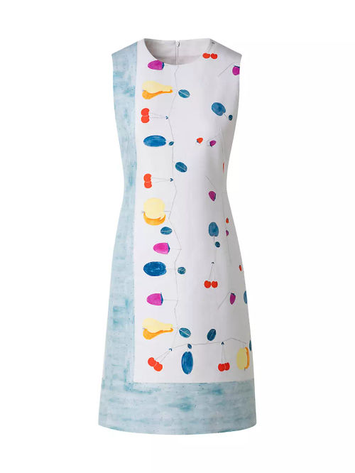 Fruits Print Sleeveless...