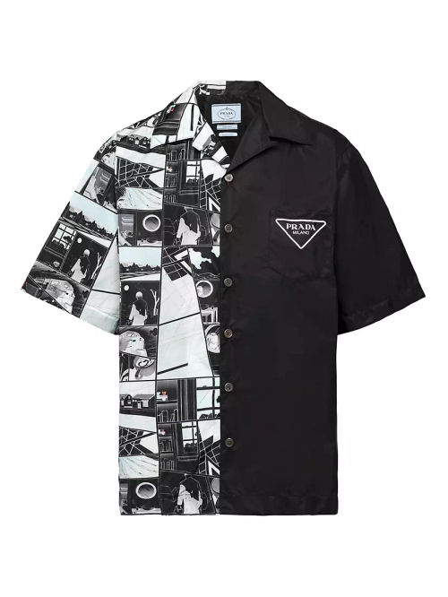 Double Match Re-Nylon Shirt