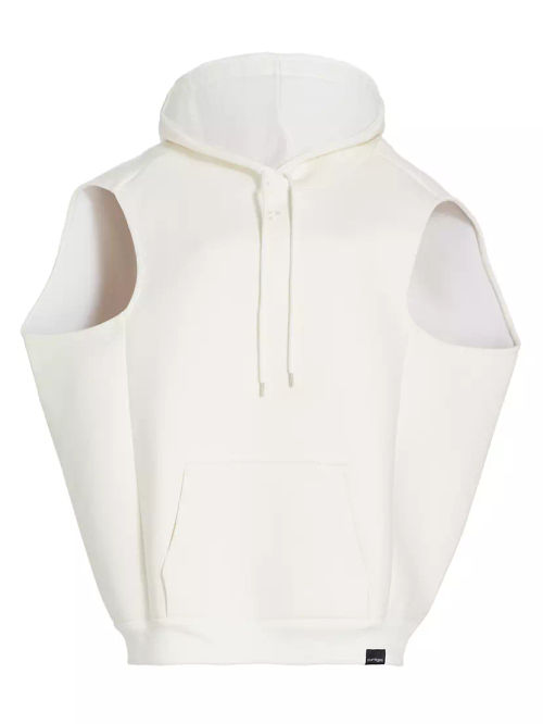 Boxy Sleeveless Hoodie