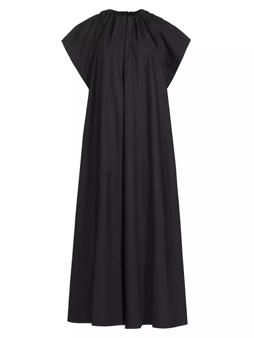 Shirred Maxi Dress