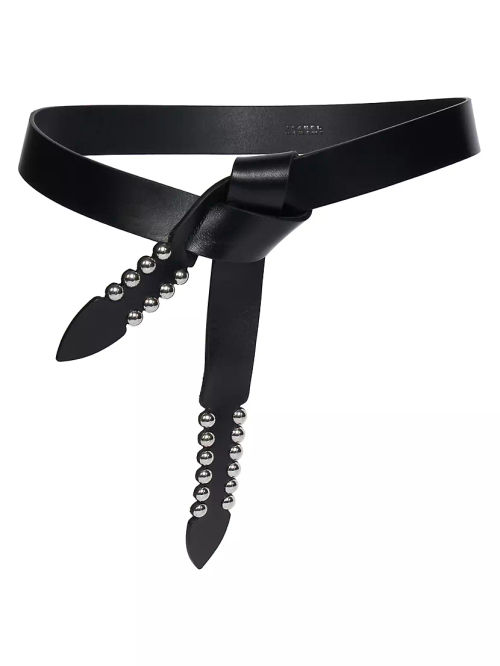 Lecce Studded Leather Knotted...