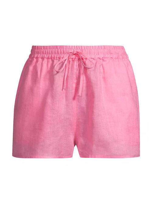 Rio Drawstring Linen Shorts