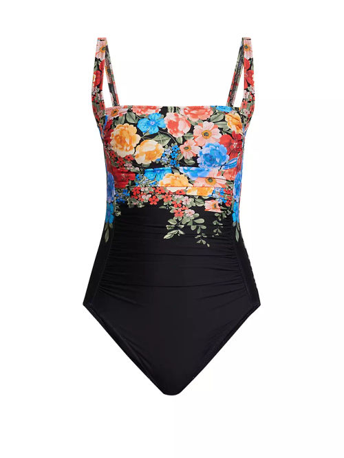 Royal Floral One-Piece...