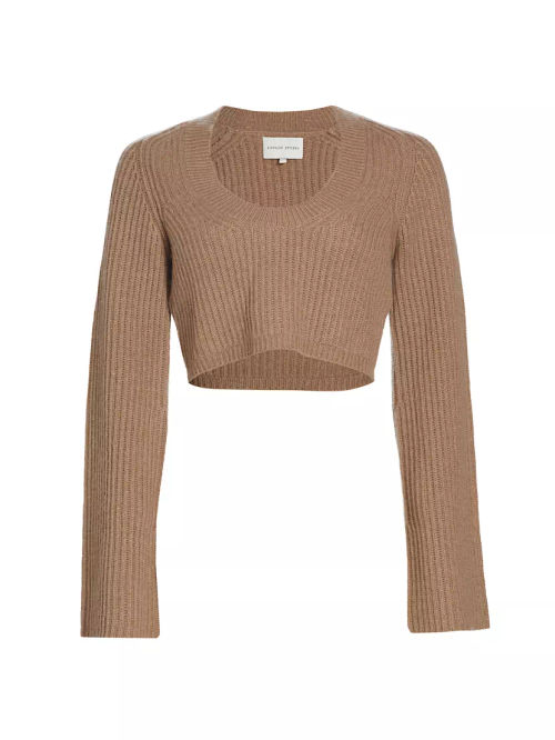 Cashmere Crop Sweater