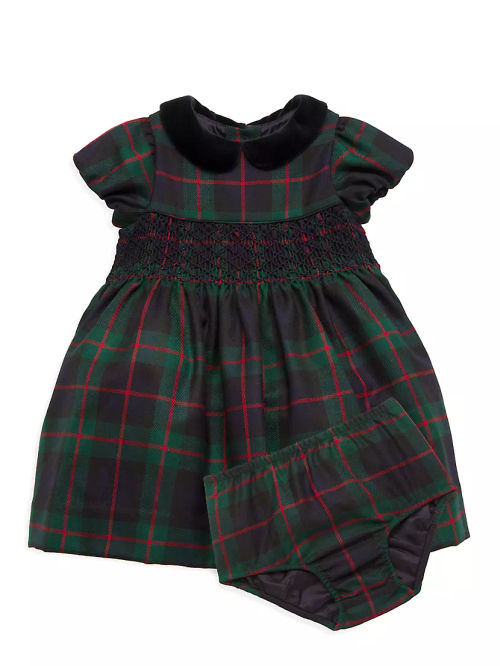 Baby Girl's Tartan Plaid...