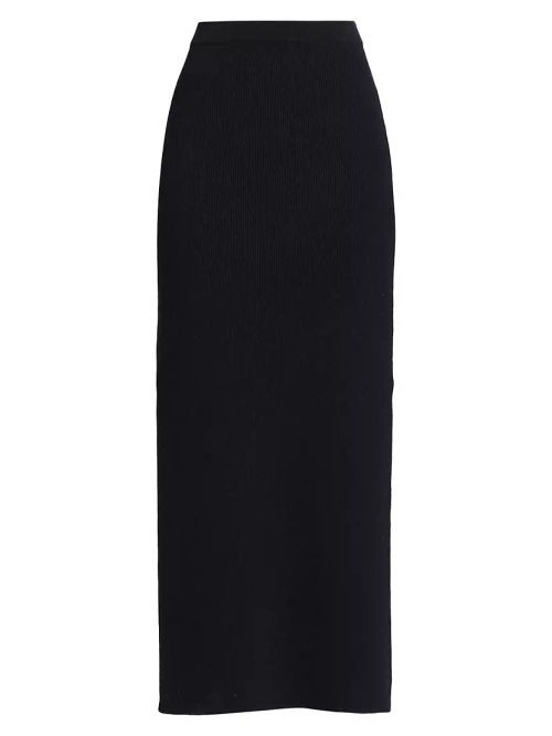 Cotton Dazzling Rib Knit Midi Skirt | £3162.82 | Mirror Online