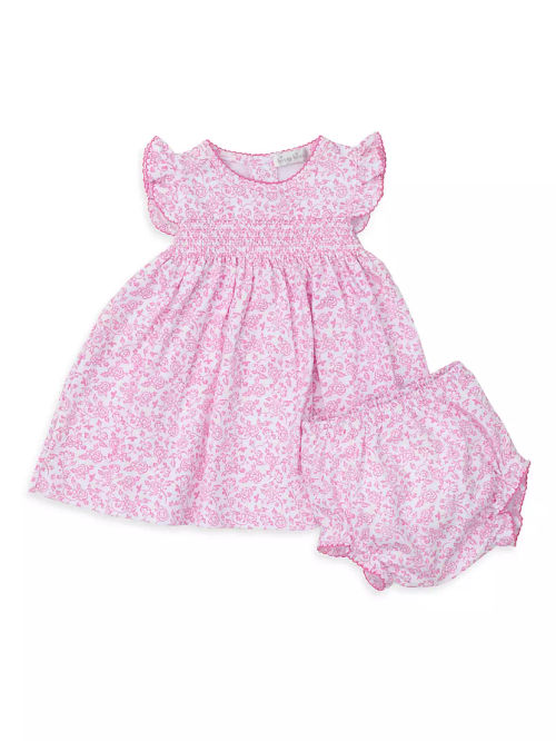 Baby Girl's Floral Cotton...