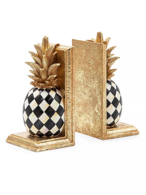 Pineapple Bookends