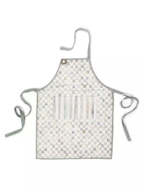 Sterling Check Bistro Apron