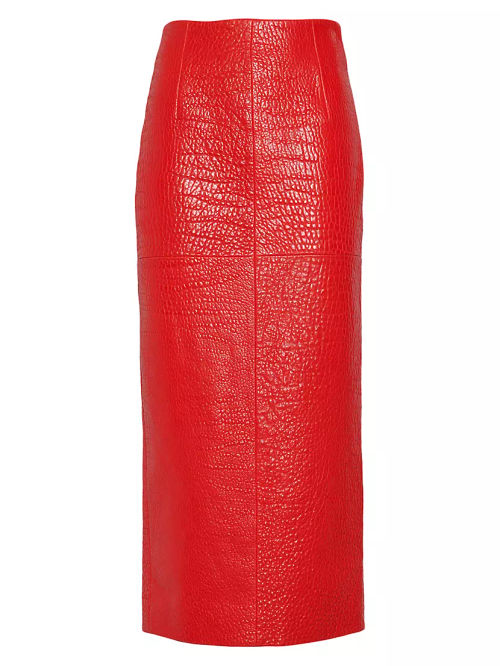 Nappa Leather Skirt