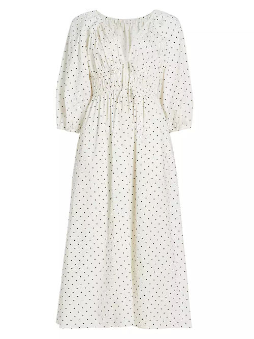 Veronica Polka Dot Cotton...