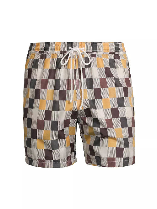 Kite Geometric Swim Trunks