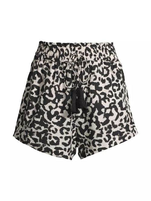 Vicki Leopard Drawstring...