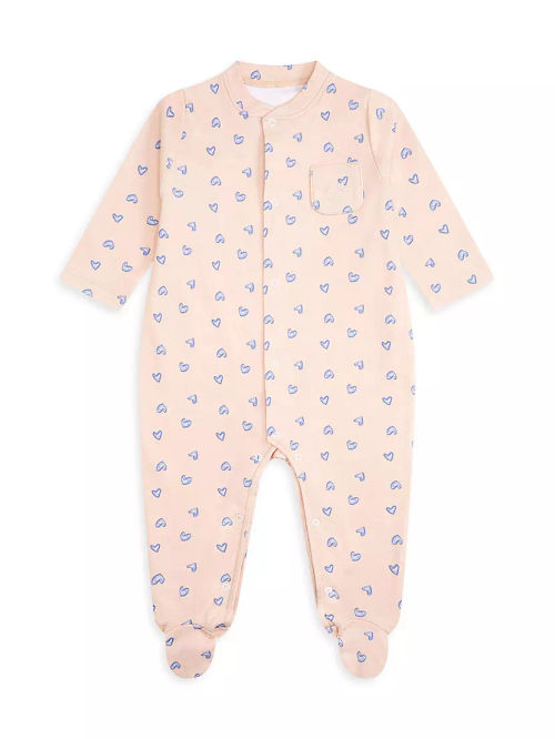 Baby Girl's Love Heart Cotton...