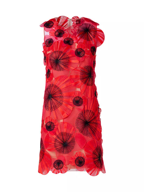 Organza Flower Minidress