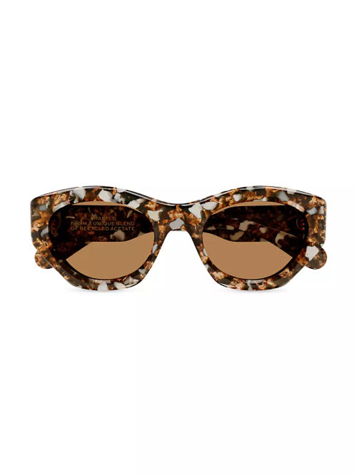 Gayia 53MM Acetate Cat-Eye...