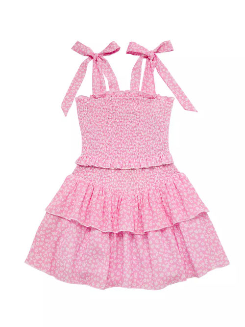 Girl's Emerson Floral Smocked...