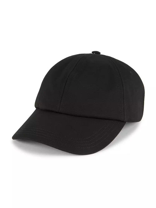 Check Lined Baseball Cap