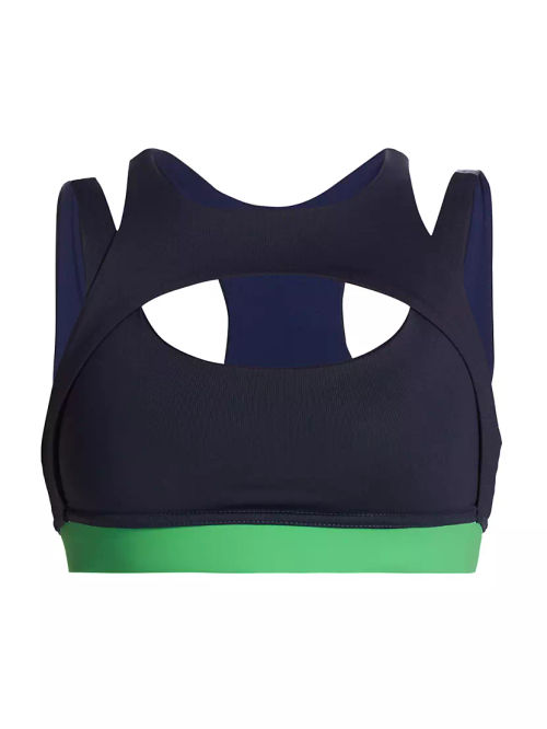 Open Front Sports Bra