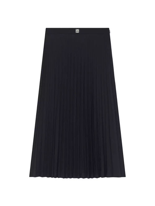 Pleated Skirt In Wool