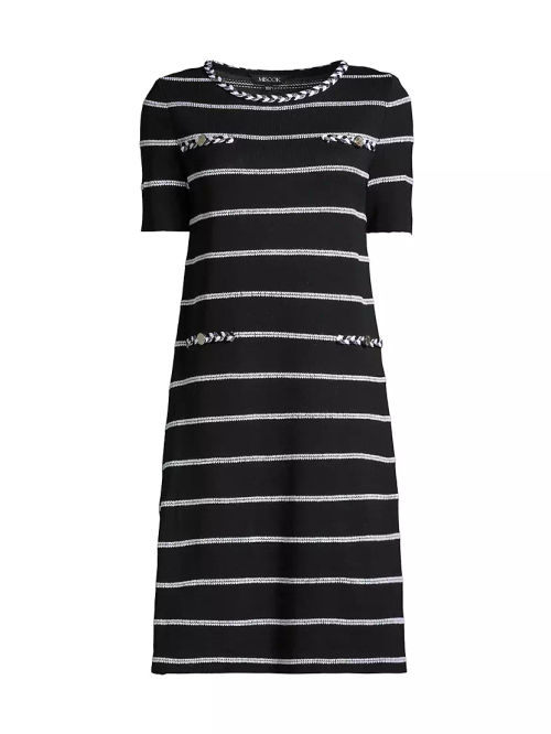 Textured Knit Shift Dress