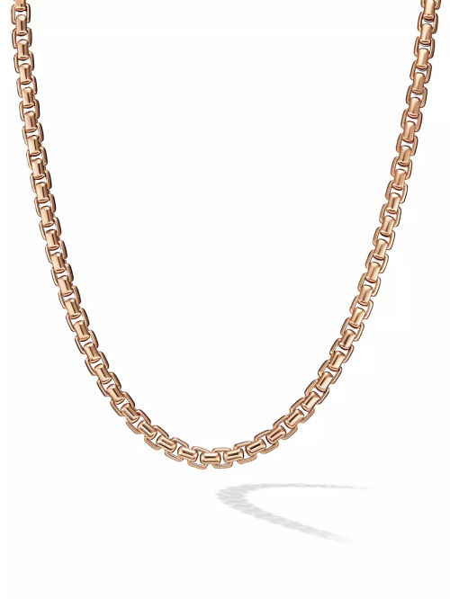 Box Chain Necklace In 18K...