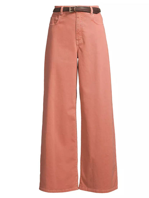 Medina Mid-Rise Wide-Leg Jeans