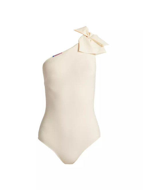 Twisted Bow One-Piece Swimsuit