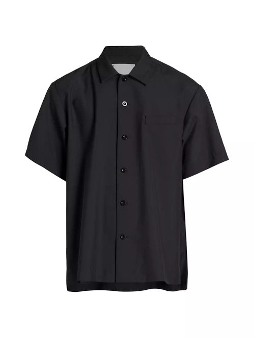 Short-Sleeve Button-Up Shirt